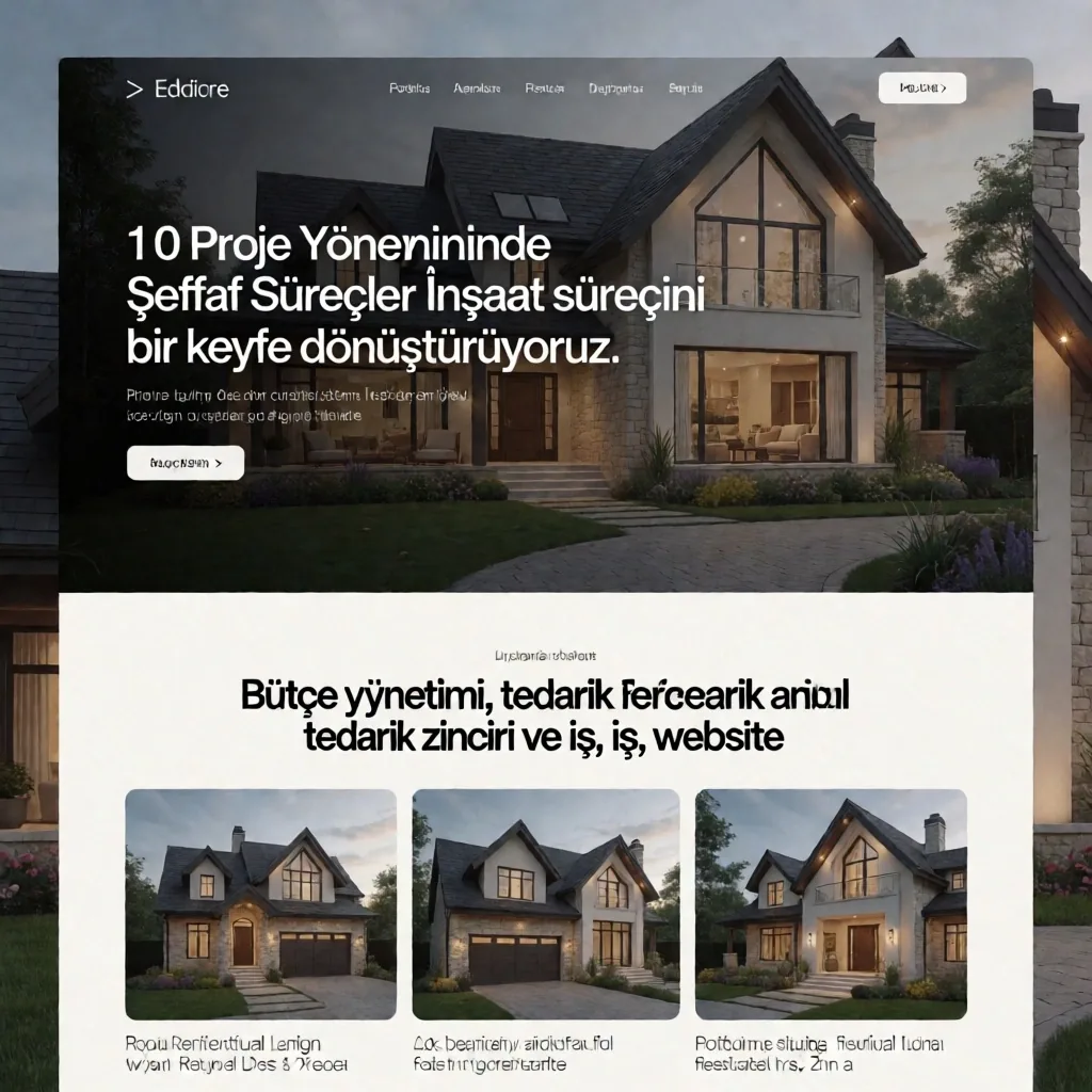 Mimari proje çizimleri ve teknik detaylar